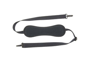 Adjustable Shoulder Strap with Pad and Metal Swivel Snap Hooks - 1" Wide